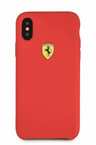 Ferrari iphone X/Xs keménytok piros