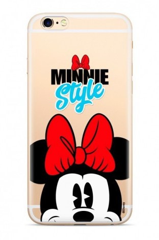 Samsung A12 szilikon tok átlátszó Minnie027