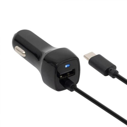 SAL SAU 24C autós töltő USB 2in1