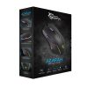 WHITE SHARK GM-5003 AZARAH gaming egér, fekete, 6400dpi