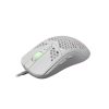 WHITE SHARK GM-5007W GALAHAD gamer egér, fehér, 6400 dpi