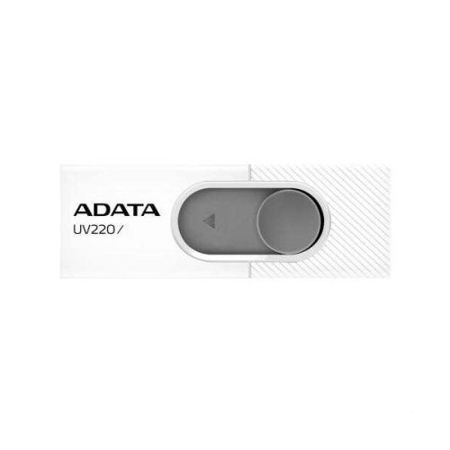 ADATA Pendrive 64GB, UV220, Fehér-szürke