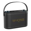 Wireless Bluetooth Speaker W-KING H10 120W + 2 microphones (black)