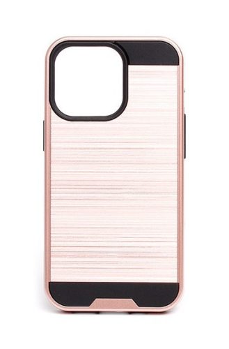 Phonemax iPhone Xs max rosegold-fekete szilikontok