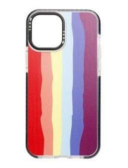 Yooup iPhone 11 Pro Max szilikon tok Szivárvány