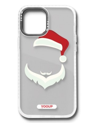 Yooup iPhone 12/12 Pro szilikon tok Mikulás