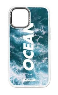 Yooup iPhone 12/12 Pro szilikon tok Ocean